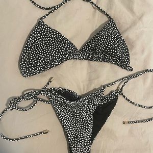 BuffBunny Sunkissed Bikini Top and Bottom Bossy Print